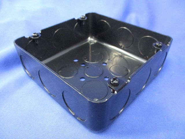 浅型塗装大型四角アウトレットボックス(7個入) DS38446B