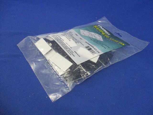 スーパーグリップ専用マウントベース 耐候性黒 100個入 SGABM20-AT-C0-100