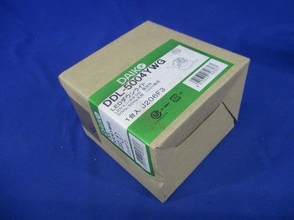 LEDダウンライト LED内蔵 電球色 調光器別売 φ100 防雨形 DDL-5004YWG