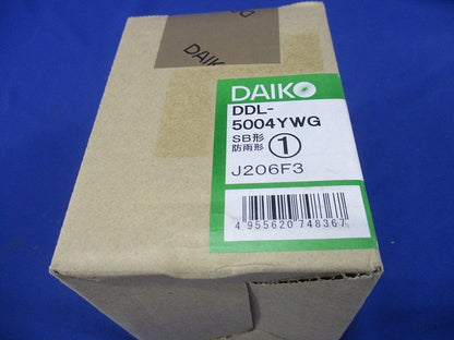 LEDダウンライト LED内蔵 電球色 調光器別売 φ100 防雨形 DDL-5004YWG