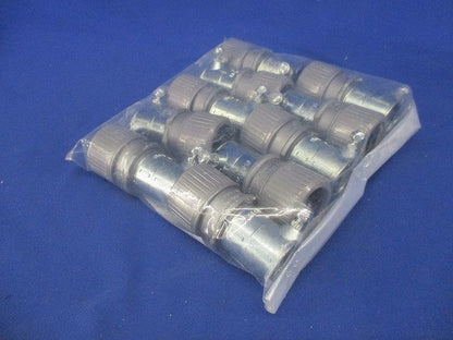 プラフレキＰＦ部品 コンビネーションカップリング パイプジョイント シルバー 10個入 PFS-16JR-S-10