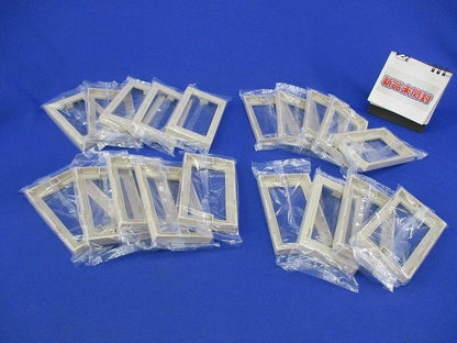 プレート用継枠(1連用)(19個入)(ベージュ)(新品未開封) WT8171