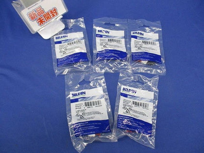 モジュラコネクタジャック Cat5E(5個入)(新品未開封) AX101310