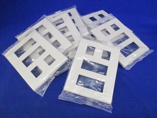 コンセントプレート8コ用(8枚入)(ホワイト) WTF8008
