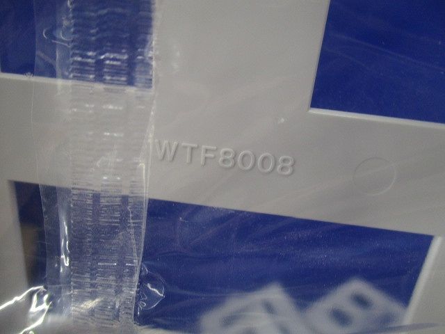コンセントプレート8コ用(8枚入)(ホワイト) WTF8008