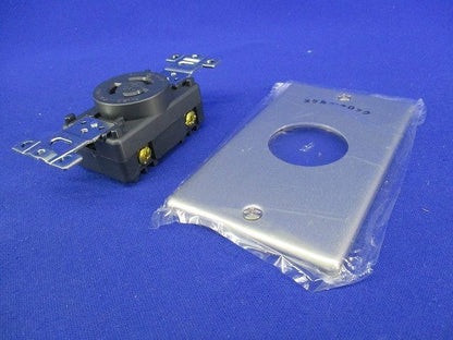 引掛け埋込コンセント・プレートセット(1セット入) 3110+1141A