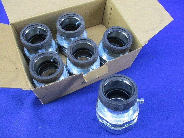 防水ねじなしコンビネーションカップリング(6個入) NUC38-39