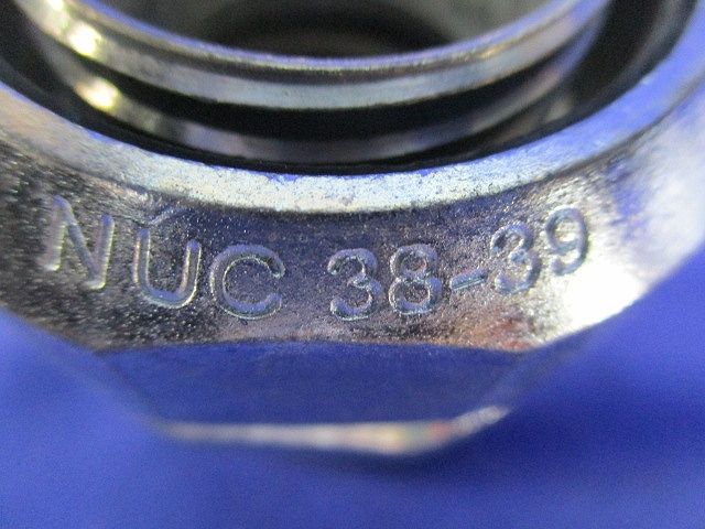 防水ねじなしコンビネーションカップリング(4個入) NUC38-39