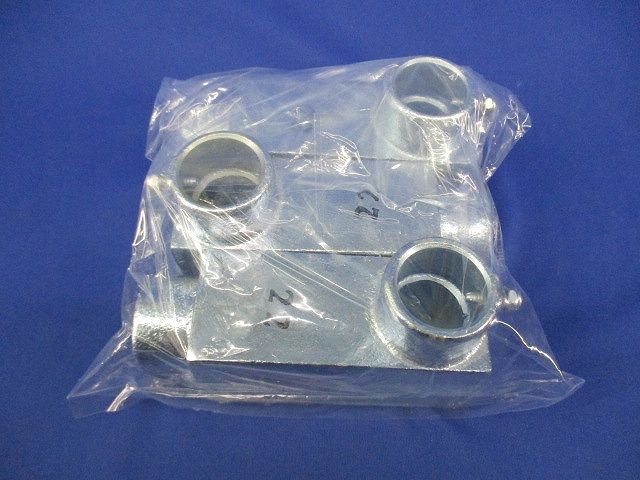 ユニバサールエルボ(3個入)(亜鉛) 22