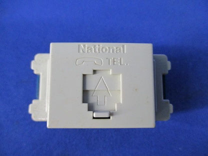 埋込テレホンモジュラジャック(10個入) National WNT15669