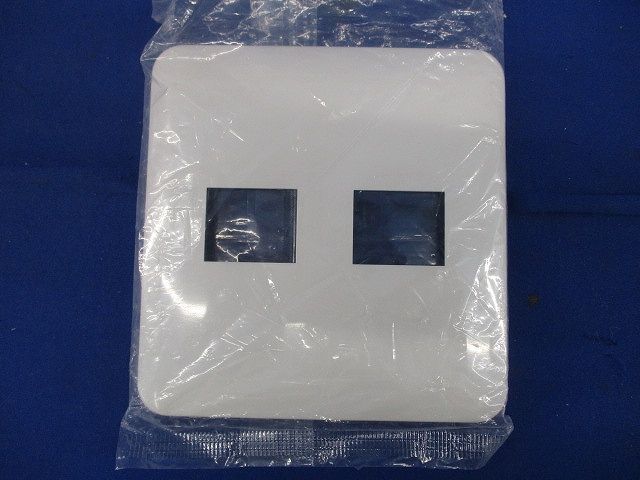 簡易耐火コンセントプレート(8枚入)(ホワイト)(新品未開封) WTF7772