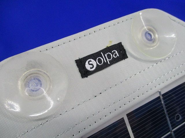 ポータブルソーラー充電セット(傷・汚れ有) SL-020