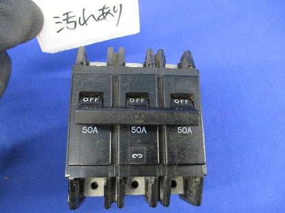 ノーヒューズブレーカ3P50A(汚れ有) BH-K