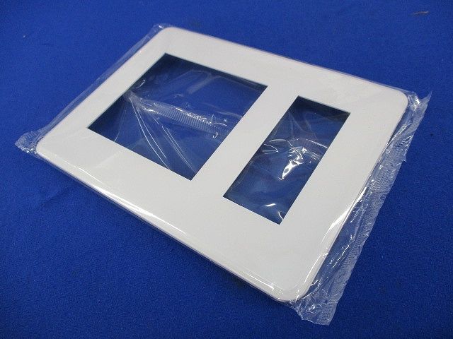 プレート2連接穴+3個用(10枚入)(ニューホワイト) WDG5449(WW)