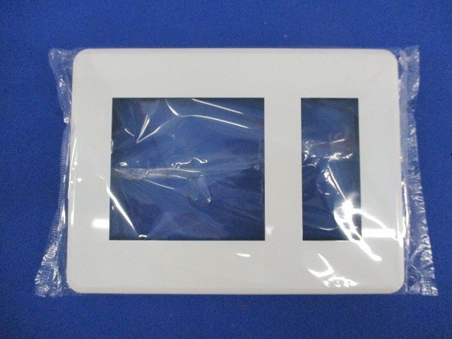 プレート2連接穴+3個用(10枚入)(ニューホワイト) WDG5449(WW)