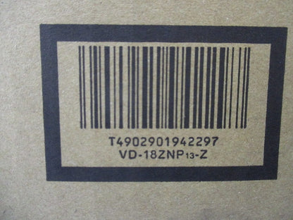 天井埋込形ダクト用換気扇 フルフラットインテリアタイプ/消音形大風量タイプ クールホワイト VD-18ZNP13-Z