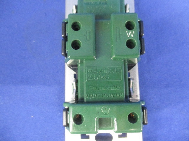 埋込アースターミナル付接地ダブルコンセント 金属枠付 マットブラック WTL11323MB