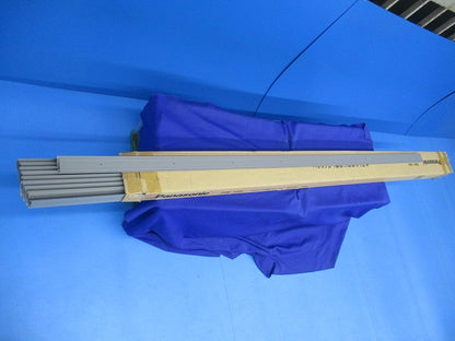 メタルワイプロ本体1ウェイ 2m(10本入)(オフィスグレー) DZM120H
