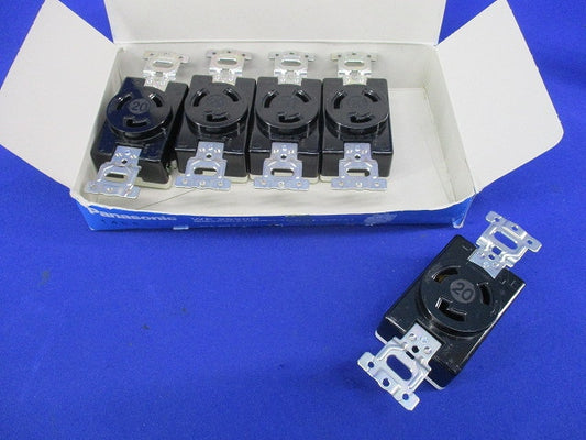 引掛埋込コンセント(5個入)(ブラック)(汚れ有) WF2520