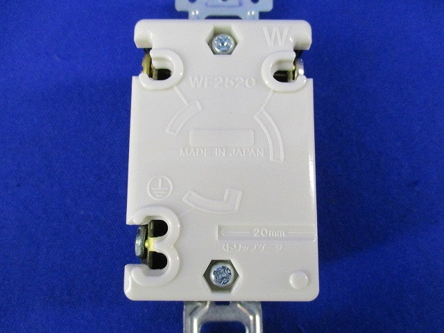 引掛埋込コンセント(5個入)(ブラック)(汚れ有) WF2520