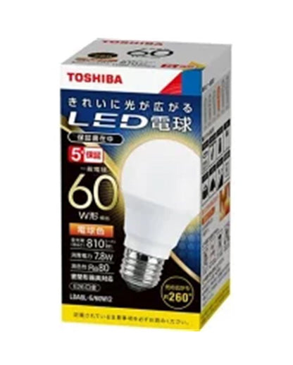 LED電球 2700K LDA8L-G/60W/2