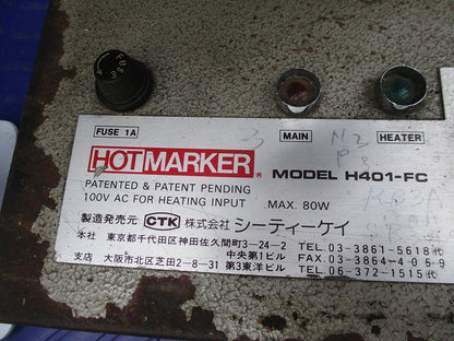 ホットマーカー(ジャンク品) H401-FC