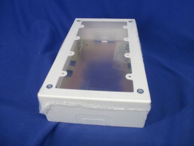 4個用スイッチボックス 深型 A・B型 ホワイト 《メタルモール 付属品》 AB6142