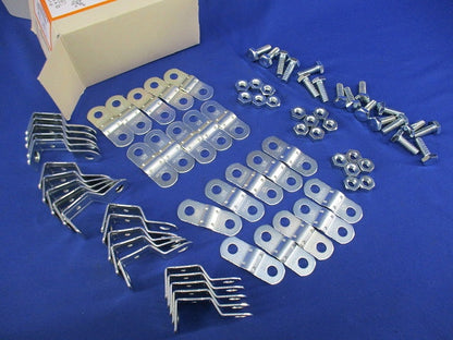 両側用吊ボルト用振止金具W3/8(10セット入)(六角W3/8×28 2個不足 六角ナット42個不足) DYR2