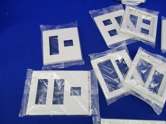 コンセントプレートセット ホワイト(混在9個入) WTF8007他