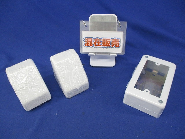 メタルモール付属品セット(混在3個入)(ホワイト) A301他