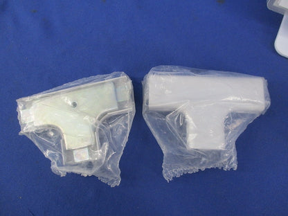 メタルモール付属品A型セット(混在5個入)(ホワイト) A106他