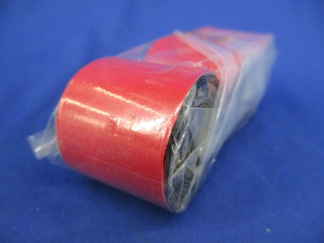 半導電性融着テープ 赤 30mm巾×0.7mm厚×1m(3個入) 30mm×0.7mm×1m