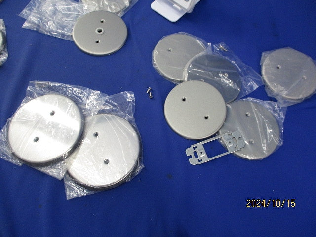 新金属カバープレートセット(混在13個入)(シルバー) WN7590他