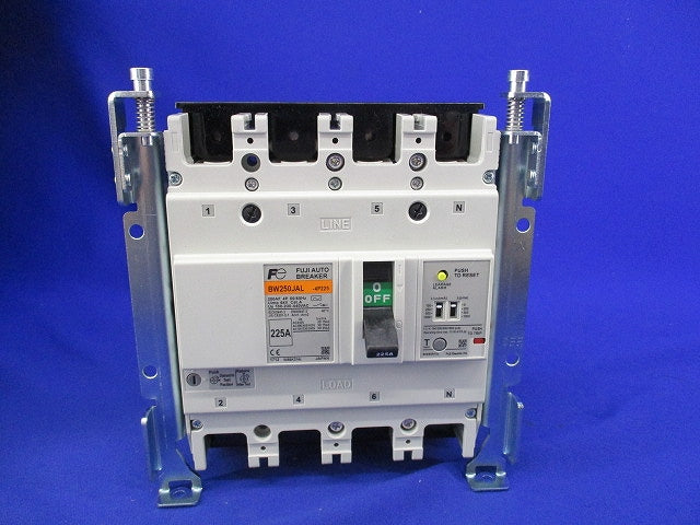 漏電警報付ブレーカ 4P225A BW250JAL-4P225K