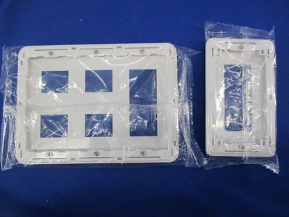 コンセントプレートセット(混在7個入)(ホワイト) WTF7087他