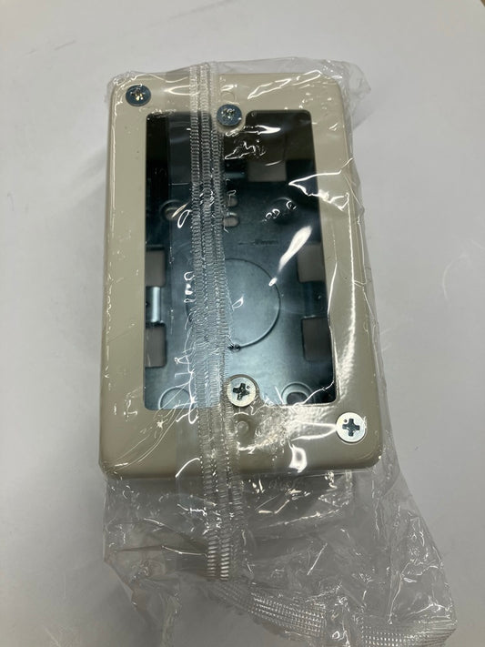 1コ用スイッチボックス(深型) ミルキーホワイト DZB271KE