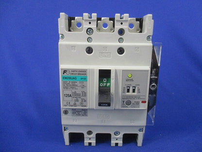 一般配線用漏電遮断器3P125A EW250JAG-3P125
