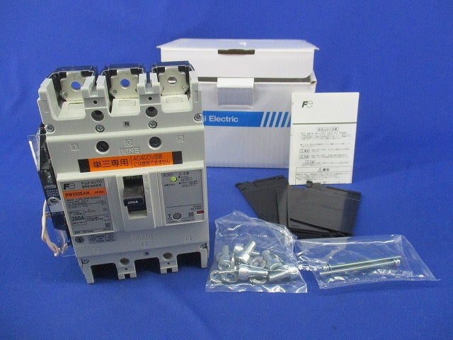 配線用遮断器 単3中性線欠相保護機能付 3P200A BW250EAN-3P200
