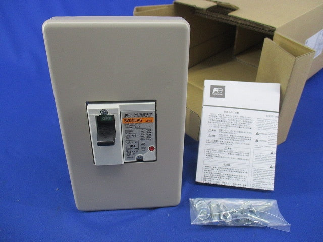 一般配線用遮断器2P10A(スタッド・プレート付) BW50EAG-2P010