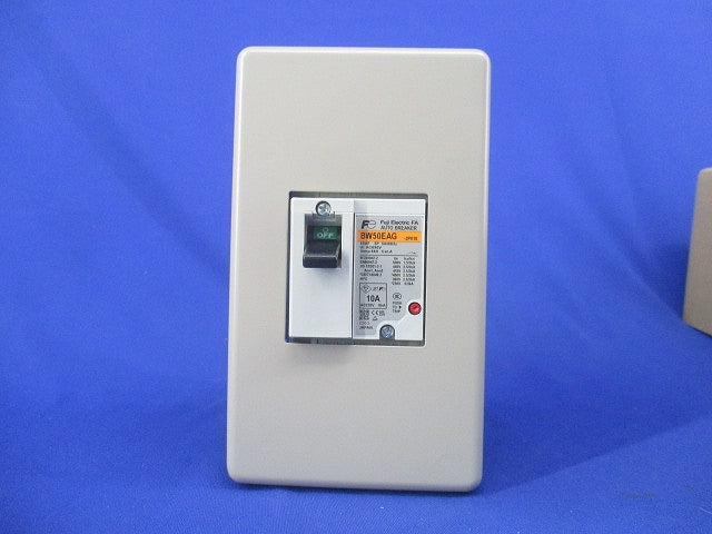 一般配線用遮断器2P10A(スタッド・プレート付) BW50EAG-2P010