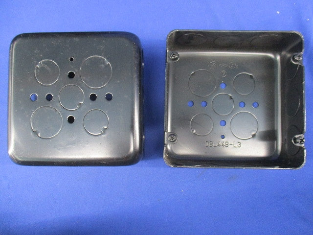 大形四角アウトレットボックス浅形(8個入)(キズ・汚れ有) OBL44B-L3