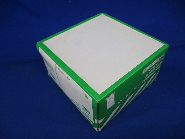 コスモシリーズワイド21 コンセントプレート1連用 2個用 ホワイト 10個入 WTF8002W-10