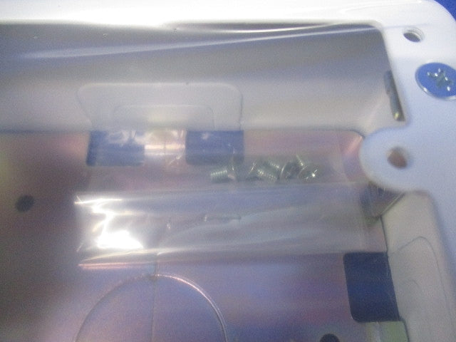 メタルモール付属品 2個用スイッチボックス 深型 ホワイト AB4122