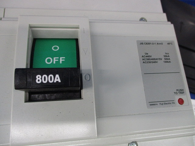 ZCT付ブレーカ 3P800A(アラームスイッチ付) BW800RAZ-3P800