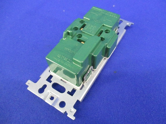 引掛埋込ダブルコンセント(3個入)(ミルキーホワイト)(傷・汚れ有) WF2312