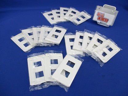 エレガンスカセットプレート(18個入)(ピュアホワイト)(新品未開封) 6541-2