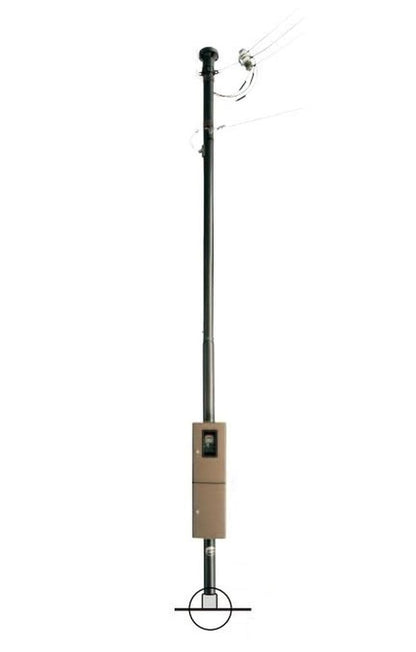 カラーM63ポール用付属品 ストレートタイプ ポール別売 DD202KW