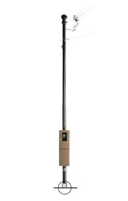 カラーM63ポール用付属品 ストレートタイプ ポール別売 DD202KW
