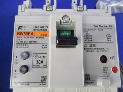 オートブレーカ 3P30A BW50EAL