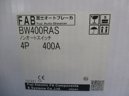 オートブレーカ ノンオートスイッチ 4P400A BW400RAS
